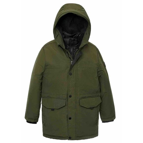 Boys Michael Kors parka jacket size 5/6‎ MRSP$140.00 Excellent Condition! - Picture 1 of 8